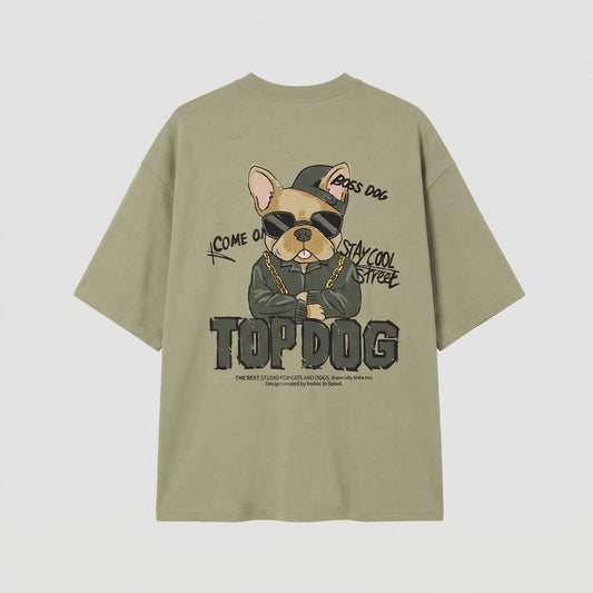 Top Dog T-Shirt (UNISEX / WOMEN – OVERFIT)
