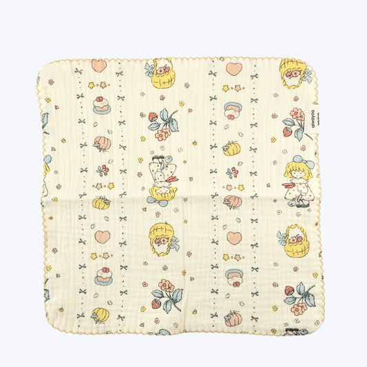 Little Story Garden Cotton Gauze Handkerchief