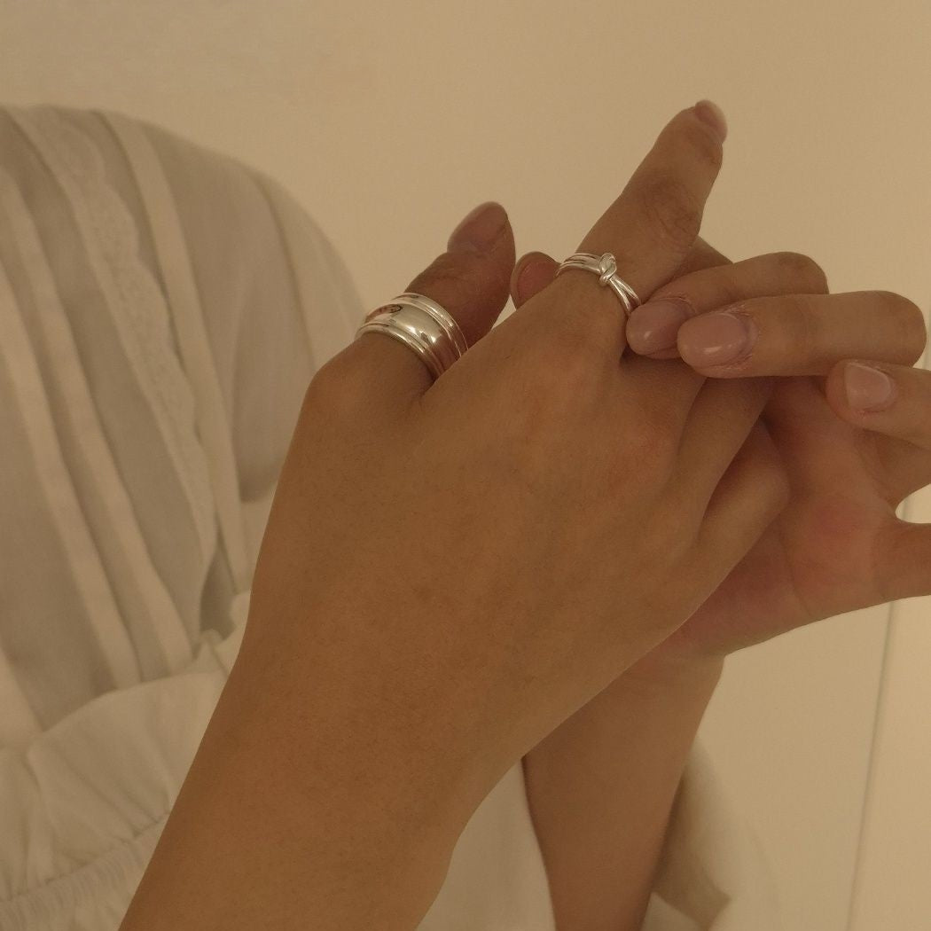 Bold Dome Silver Ring
