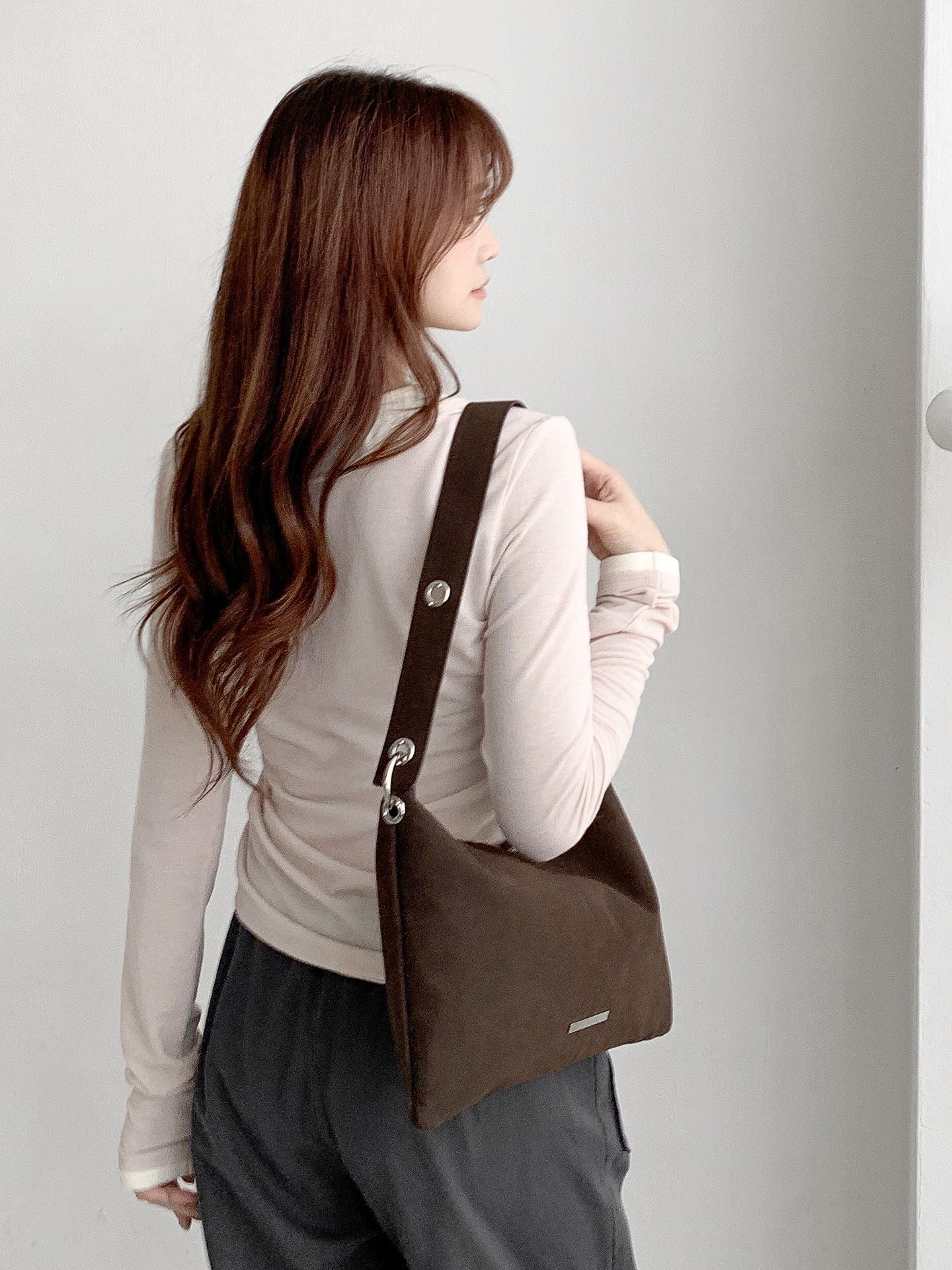 ZEST CLUTCH SHOULDER BAG (SUEDE 2-WAY)