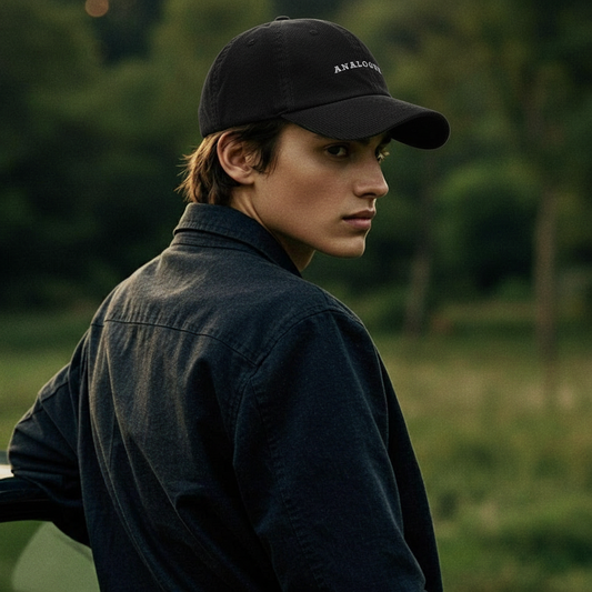 ANALOGUE Corduroy Embroidered Cap