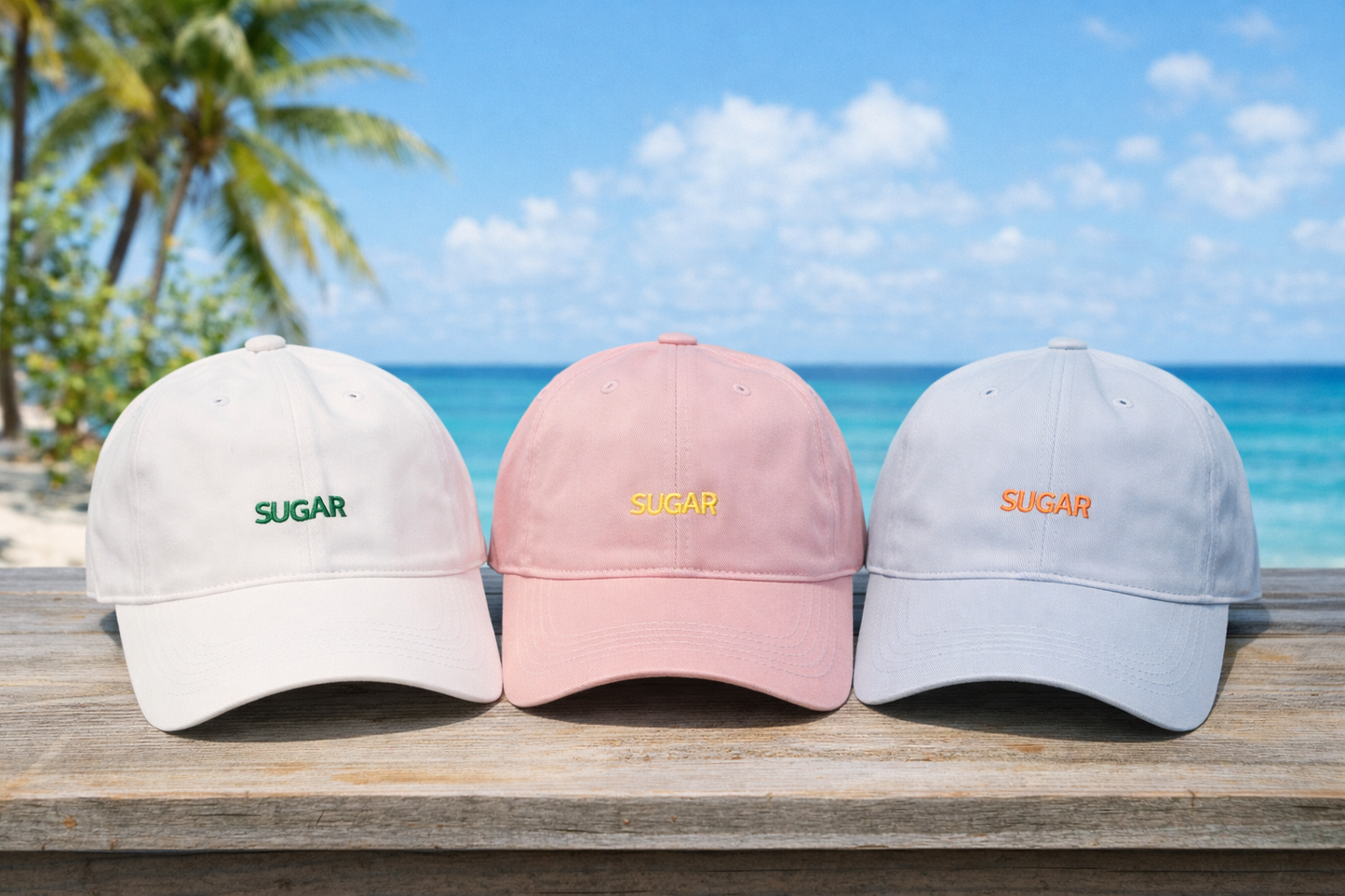 SUGAR Embroidered Cap – Mid Depth