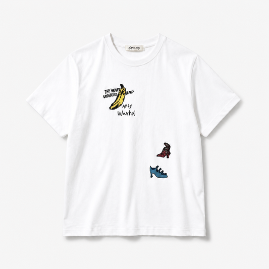 Pop Art Banana Graphic Tee – Retro Art Print - Women One Size