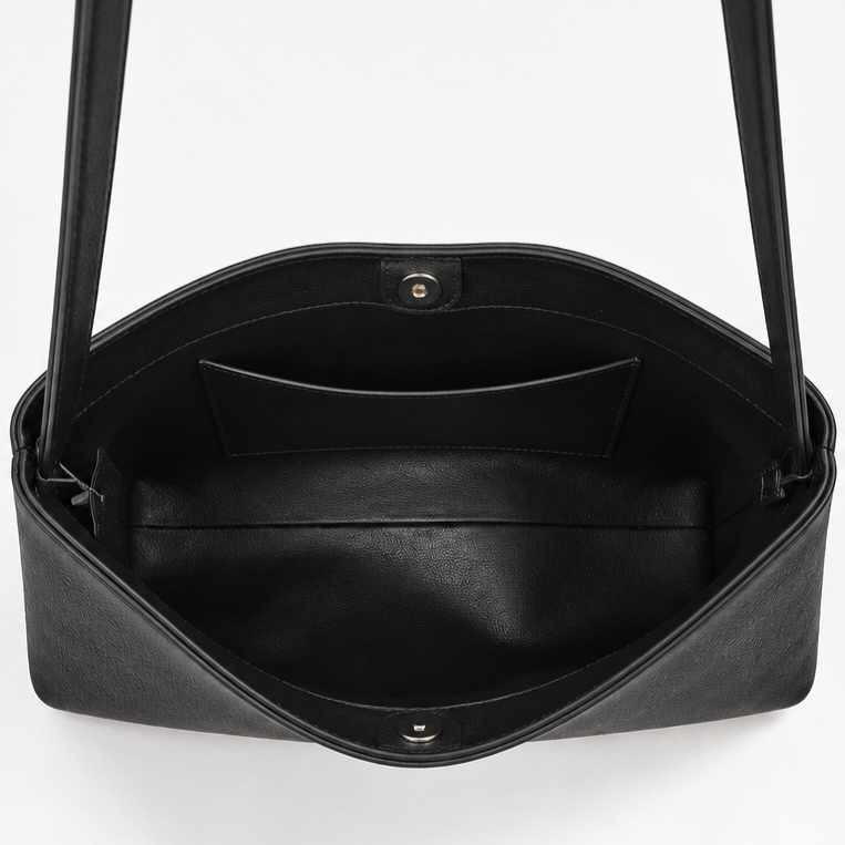 MIREN Refined Cowhide Leather Shoulder Bag