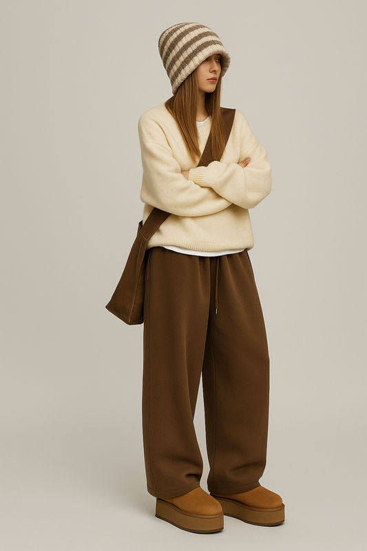 CRACK SHINE 2-WAY CROSSBODY SHOULDER BAG -Black, Brown