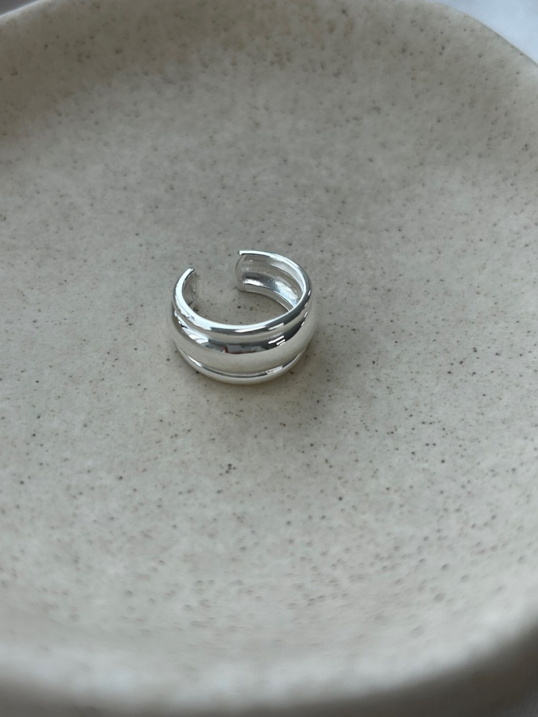 Bold Dome Silver Ring