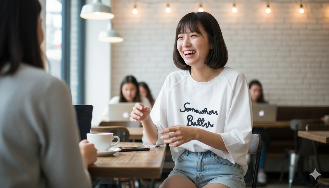 Somewhere Better Embroidered 7/10 Sleeve Sweatshirt – Women One Size