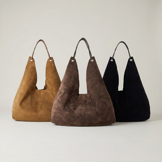 VELA SUEDE SHOULDER BAG