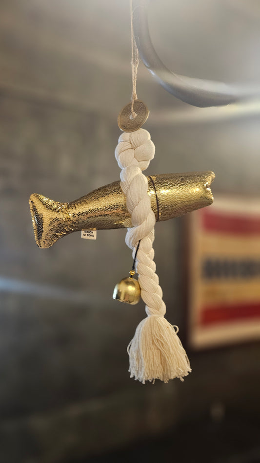 Guardian Fish Charm – Gold Shine (BIG) | Good Luck & Prosperity Charm