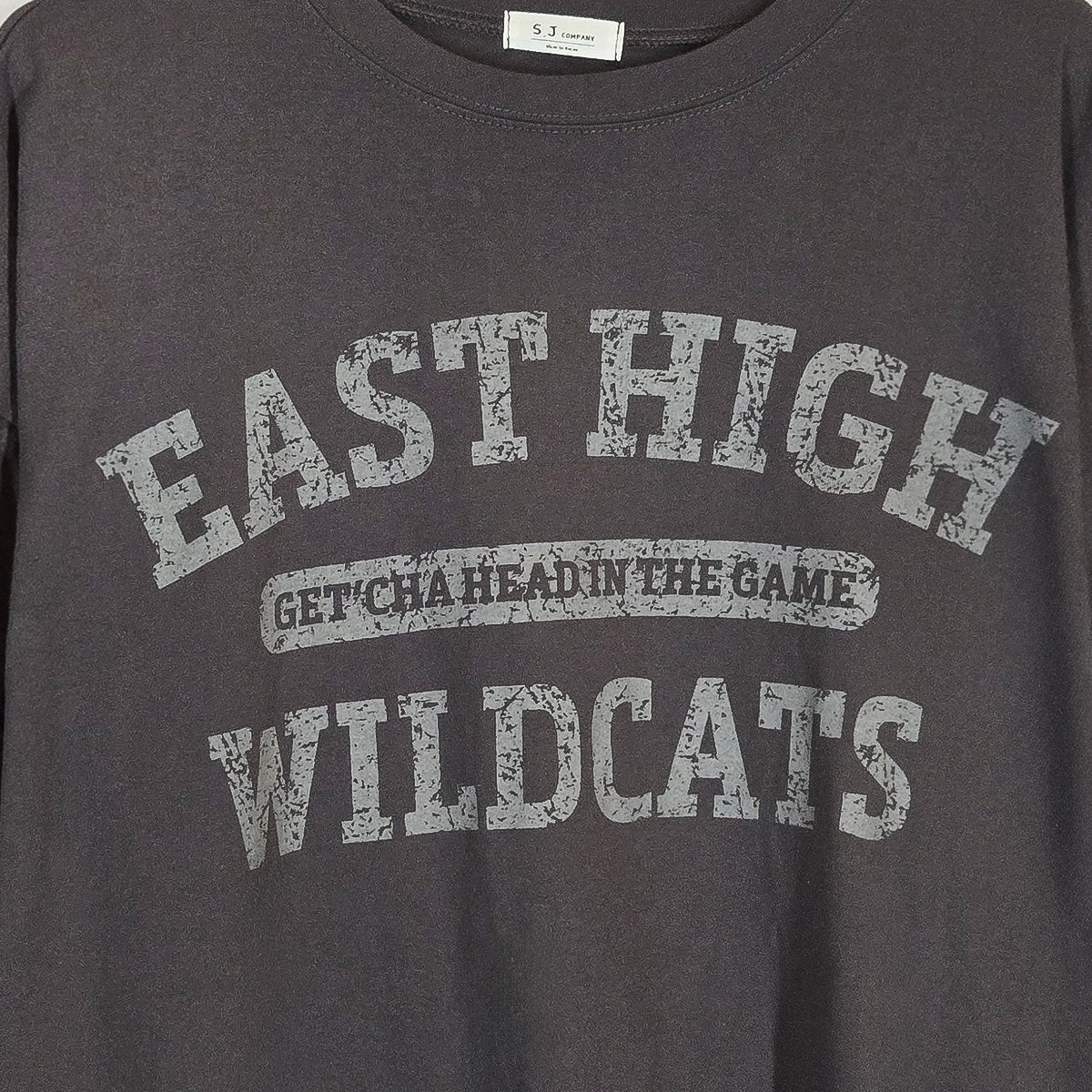 East High Wildcats 3/4 Sleeve Graphic Tee – Women One Size