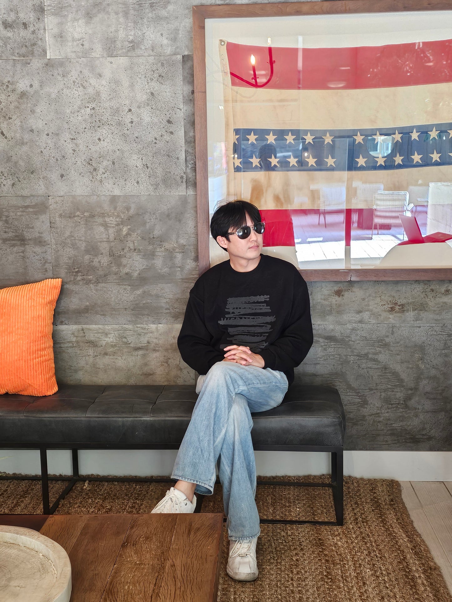 One Week Knit Sweatshirt (UNISEX / WOMEN – OVERFIT)