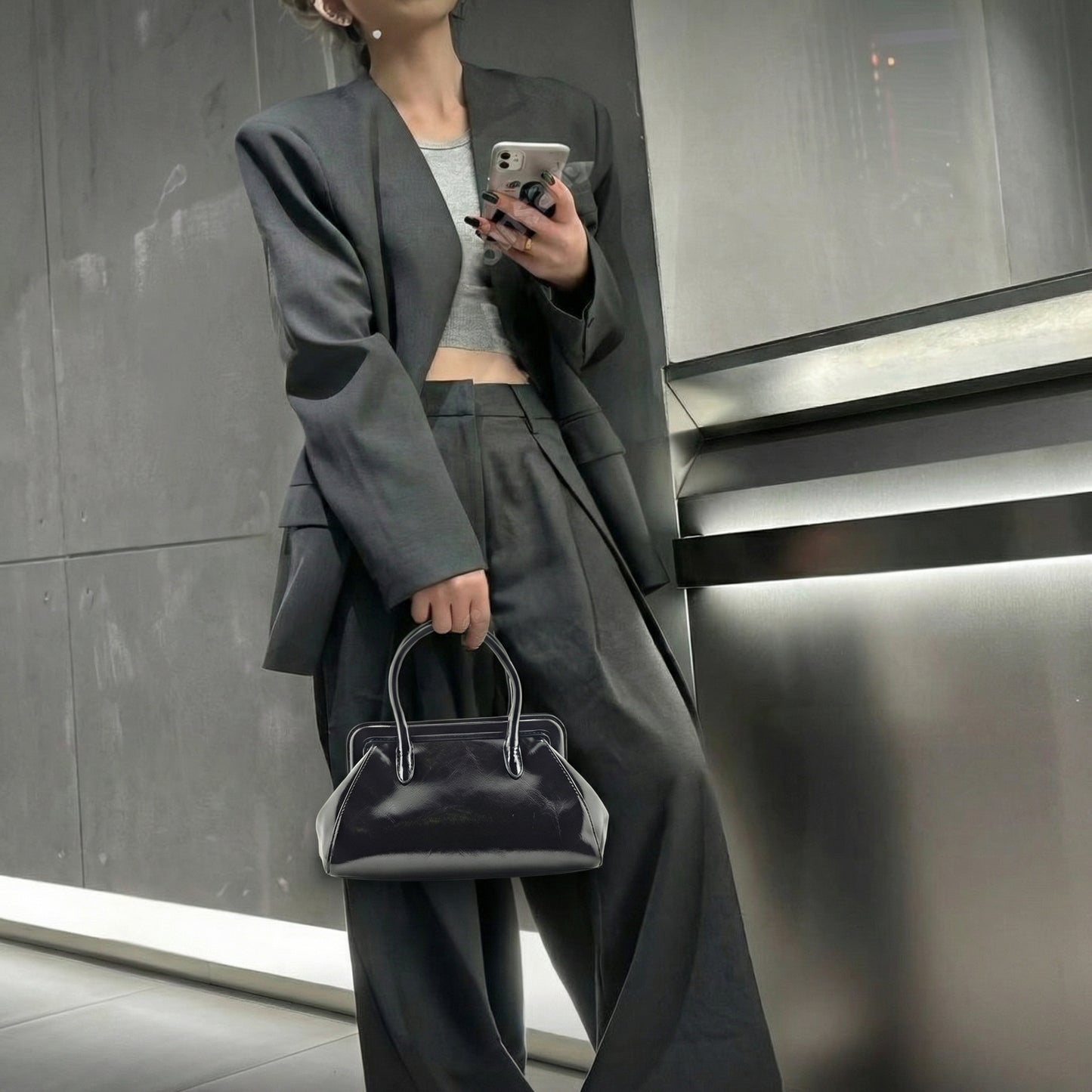 The Wide Mini Tote Bag