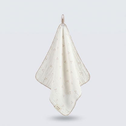 Cherry Mini Print Cotton Handkerchief
