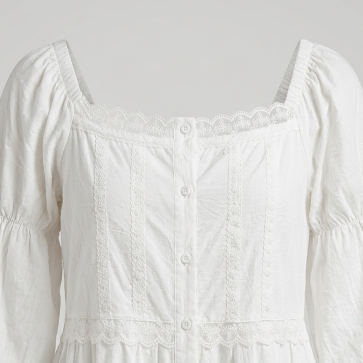 Scarlet Cotton Loungewear Dress