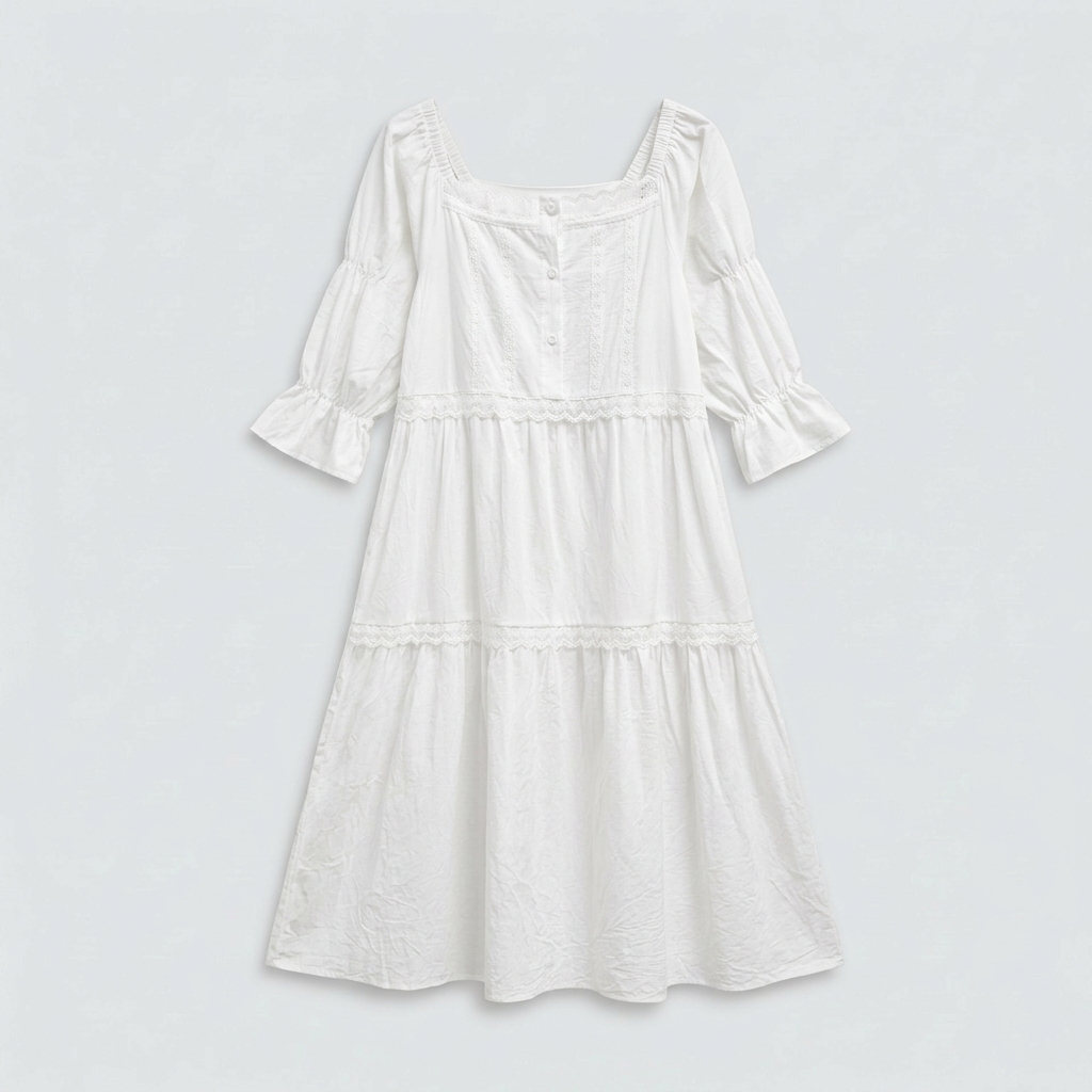 Scarlet Cotton Loungewear Dress
