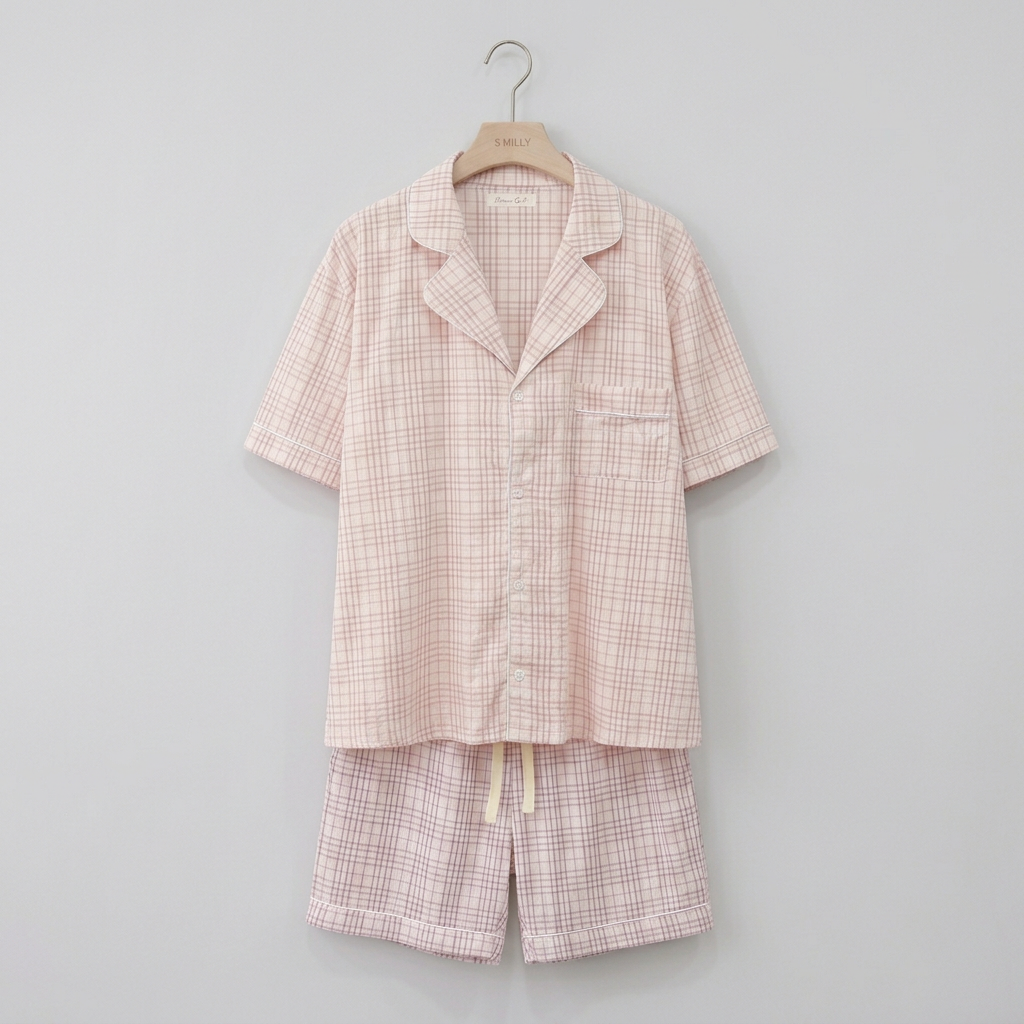 SYDNEY Cotton Loungewear Pajama Set (Women / Men)