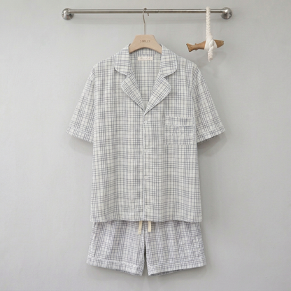 SYDNEY Cotton Loungewear Pajama Set (Women / Men)