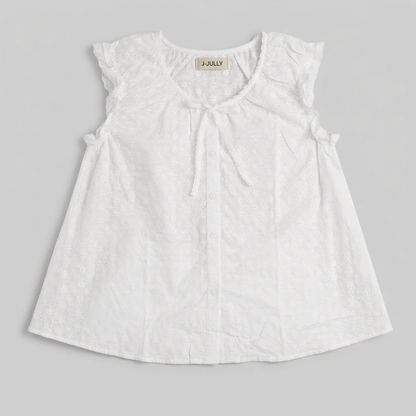 Dandelion Cotton Eyelet Pajama Set