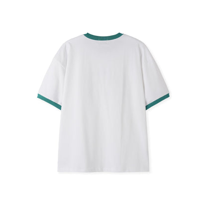 Vintage Fish Ringer Tee - Men One Size ( Unisex )