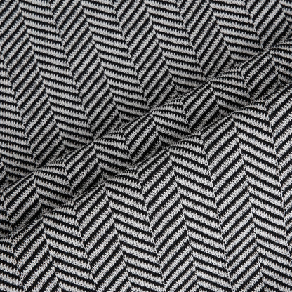 Classic Herringbone Cotton Polo Knit - Men M / L
