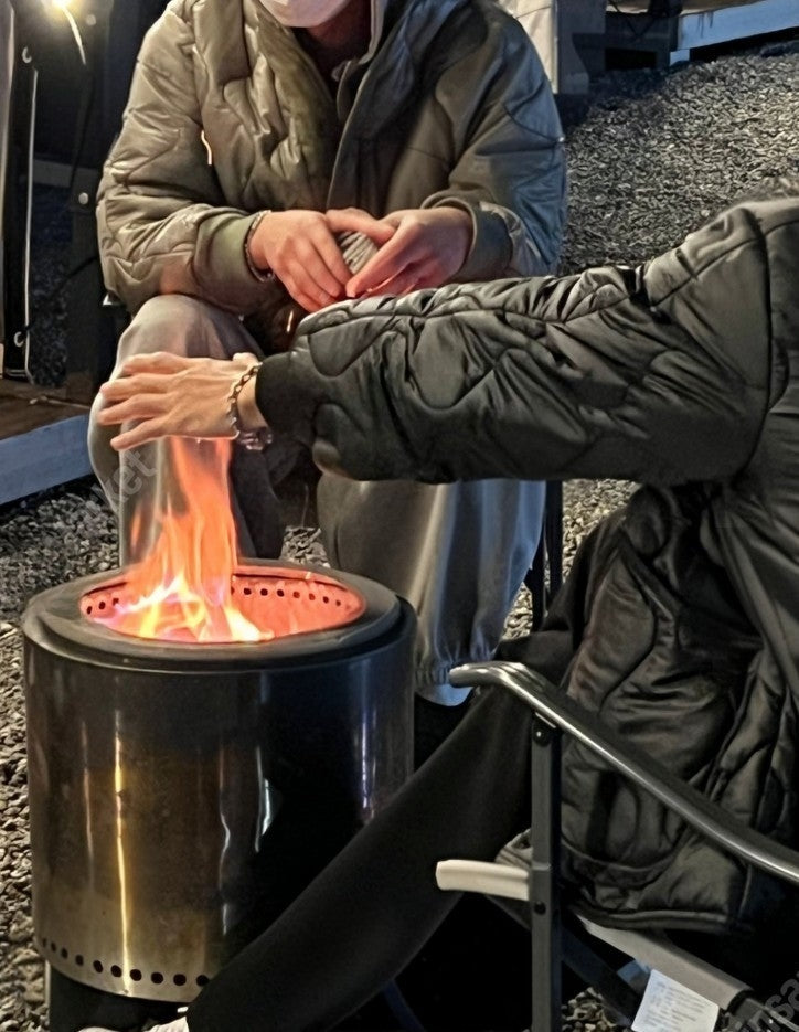 Quilted Padded Jacket - Olive  (Unisex)