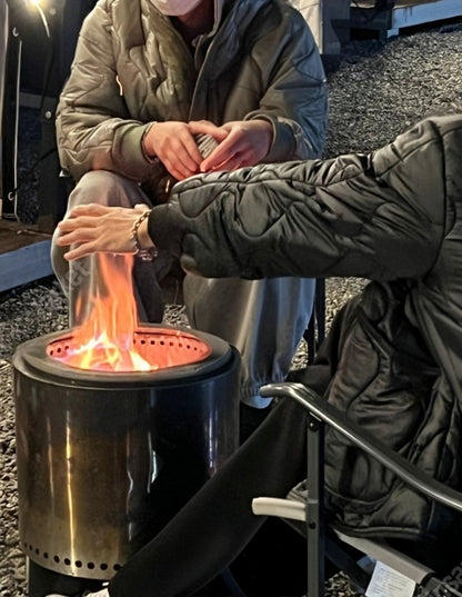 Quilted Padded Jacket - Olive  (Unisex)