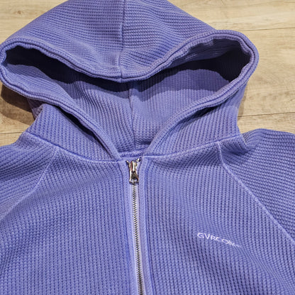 Women’s Fleece-Lined Zip-Up Setwear –  Soft Purple