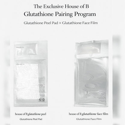House of B Glutathione Peel – Korean Top-Line 2-Step Professional Renewal | 4 Count