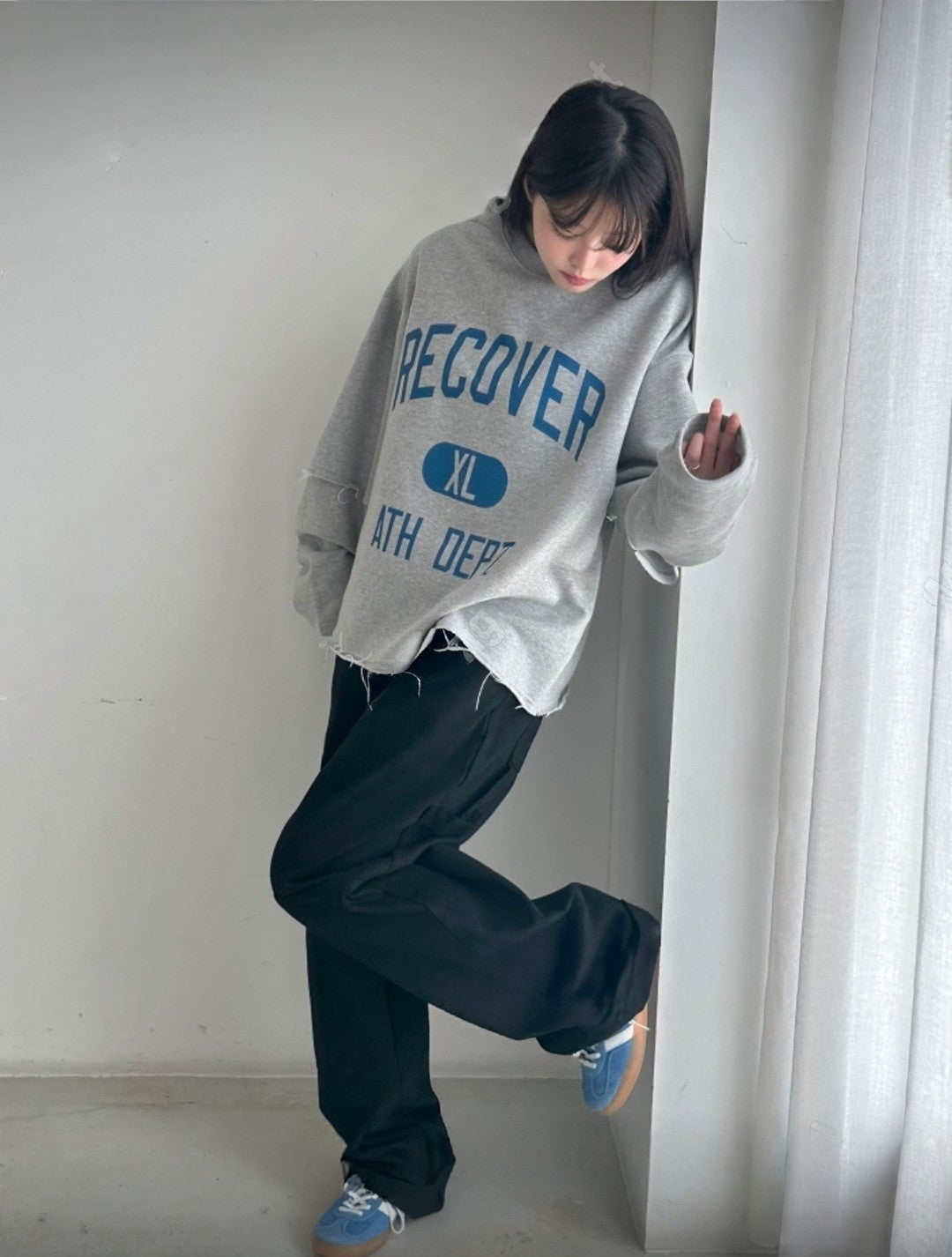 Recover XL Layered Sweatshirt (UNISEX / WOMEN – OVERFIT)