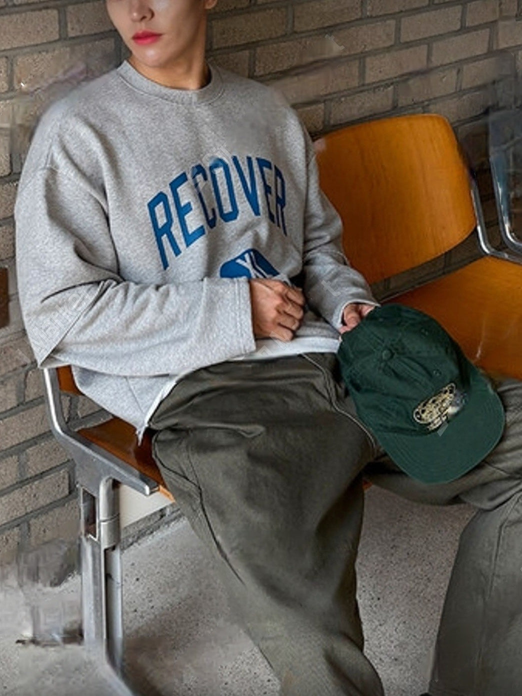 Recover XL Layered Sweatshirt (UNISEX / WOMEN – OVERFIT)