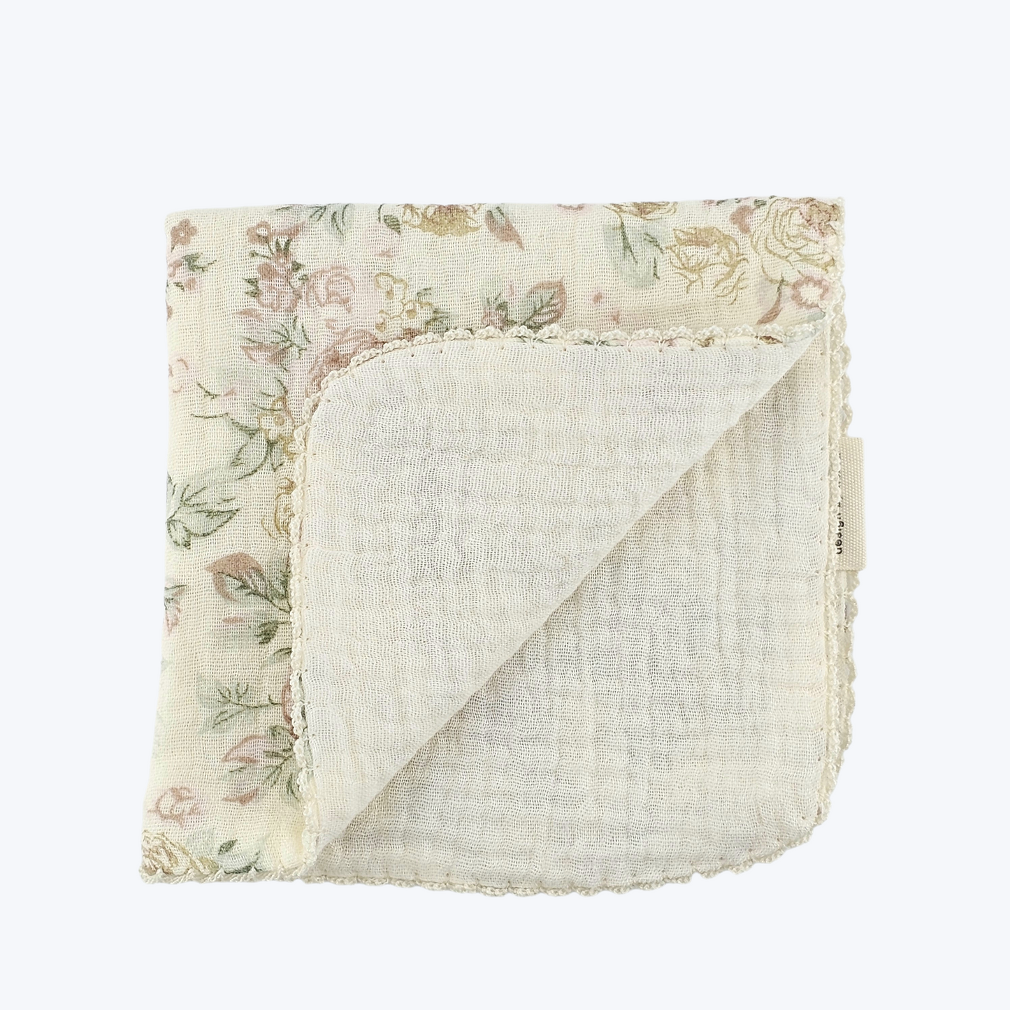 Blush Rose Cotton Gauze Handkerchief