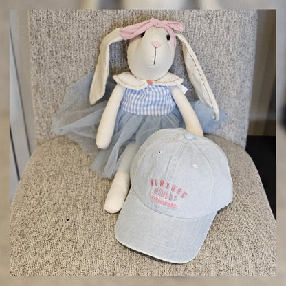 NEW YORK STREET Athleisure Denim Embroidered Cap – Mid Depth