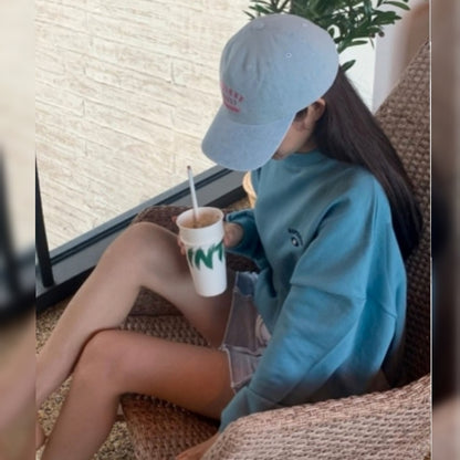 NEW YORK STREET Athleisure Denim Embroidered Cap – Mid Depth