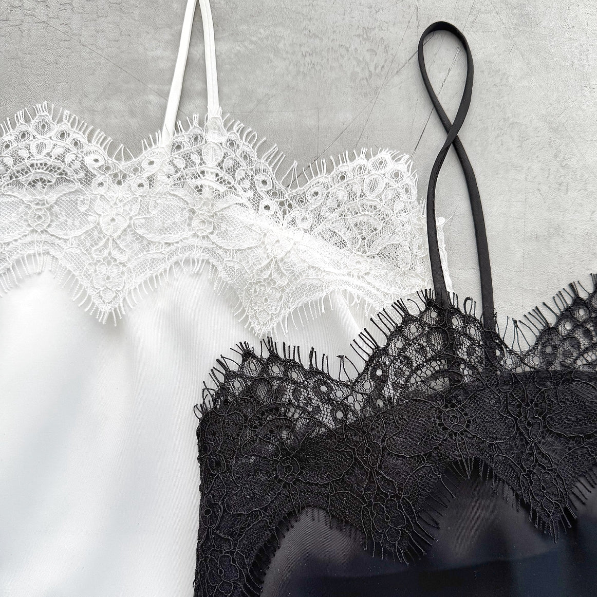 Silk Touch Lace Camisole Top – Women One Size