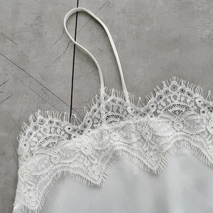 Silk Touch Lace Camisole Top – Women One Size