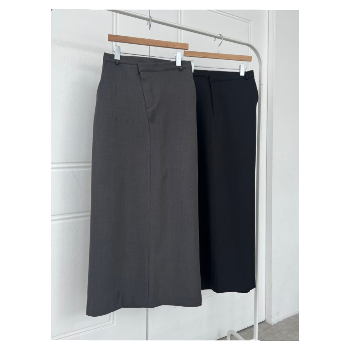 ATELIER LINE – Tailored Long Skirt – Women One Size