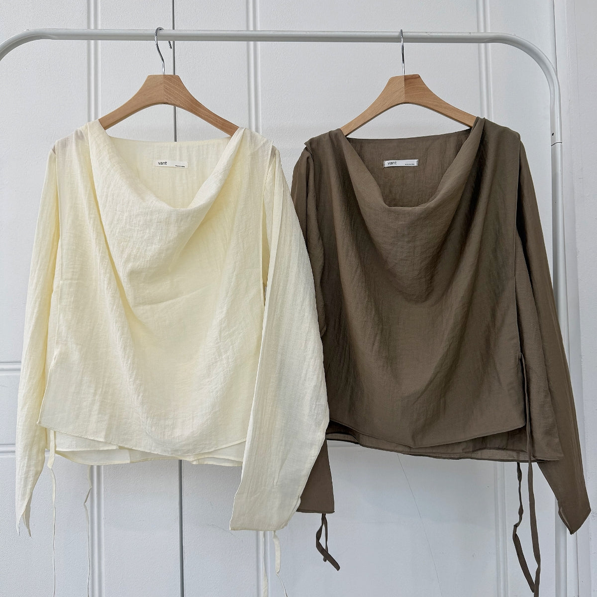 EMMA Draped Blouse  – Women One Size