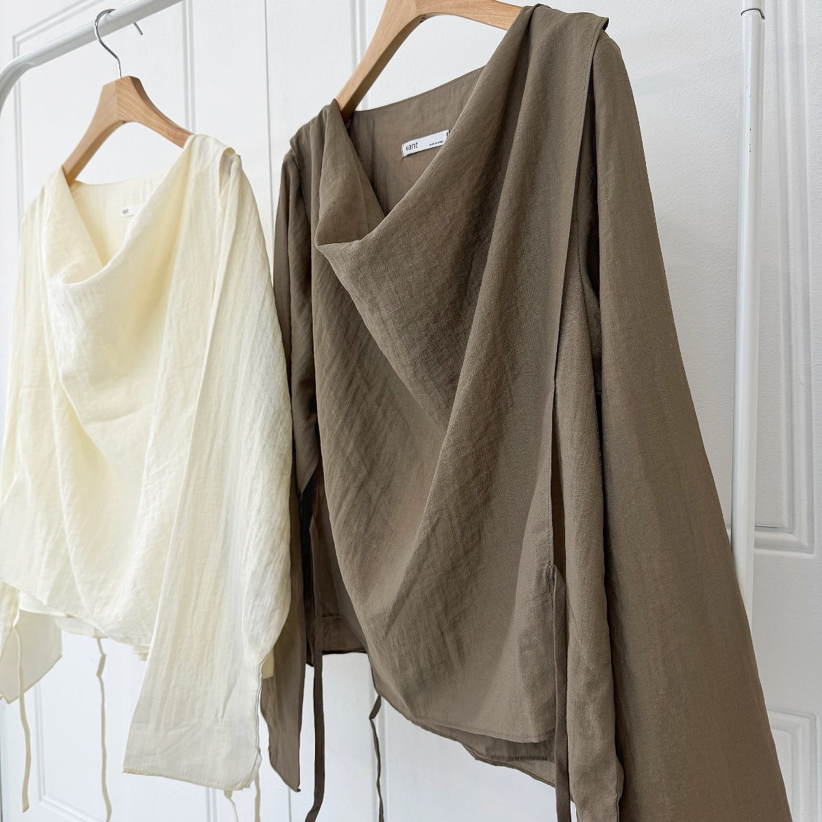 EMMA Draped Blouse  – Women One Size