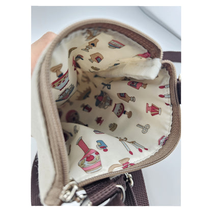 Lily Embroidery Phone Bag – Handmade Floral Crossbody