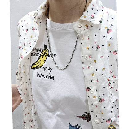 Pop Art Banana Graphic Tee – Retro Art Print - Women One Size
