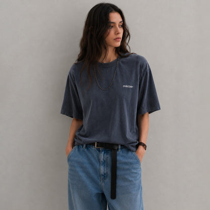 Daytona 1992 Eagle Graphic Tee ( Pigment Dyed ) – Women One Size