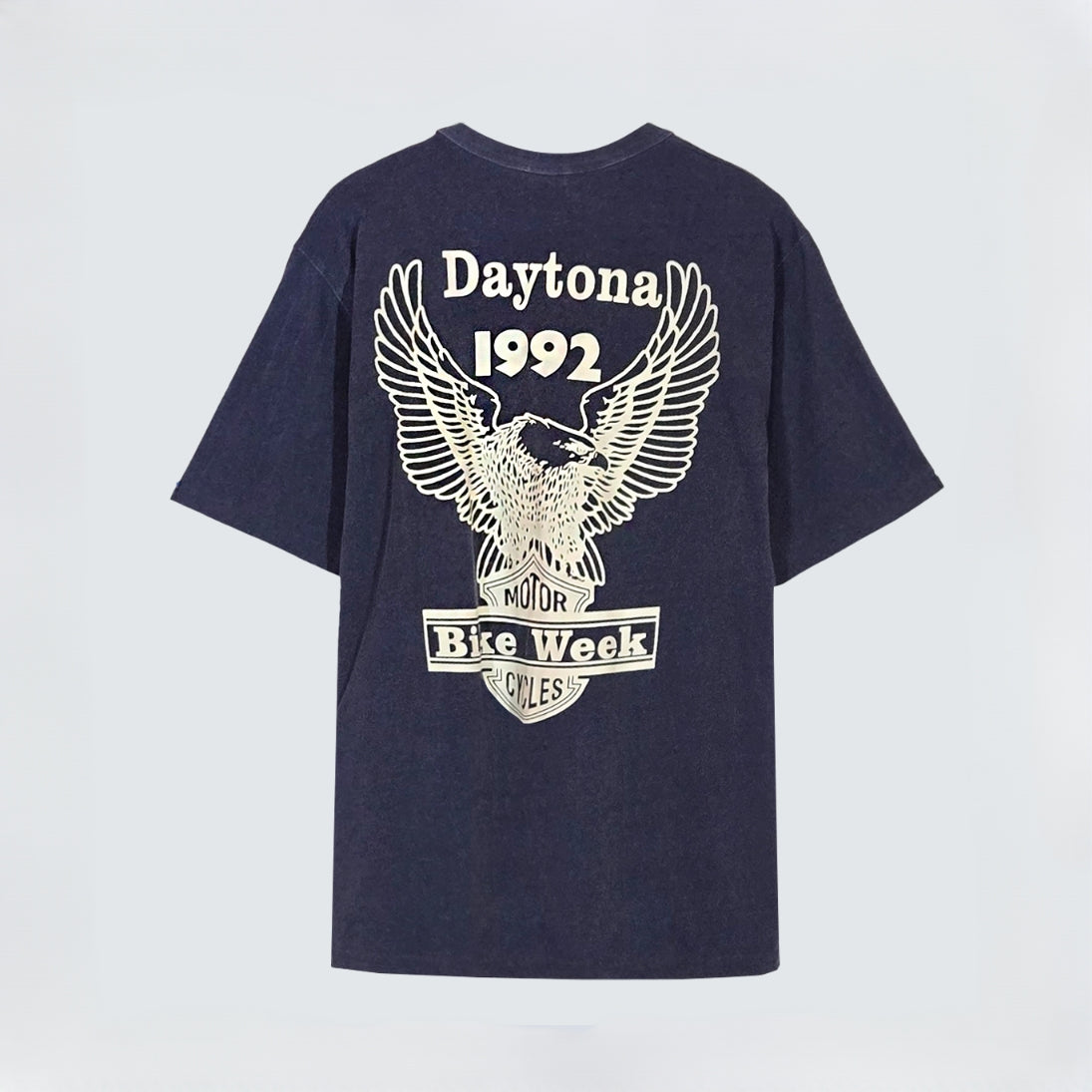 Daytona 1992 Eagle Graphic Tee ( Pigment Dyed ) – Women One Size
