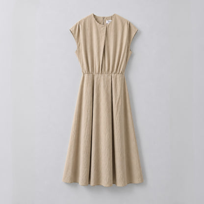 RENE Textured A-Line Midi Dress - Women One Size