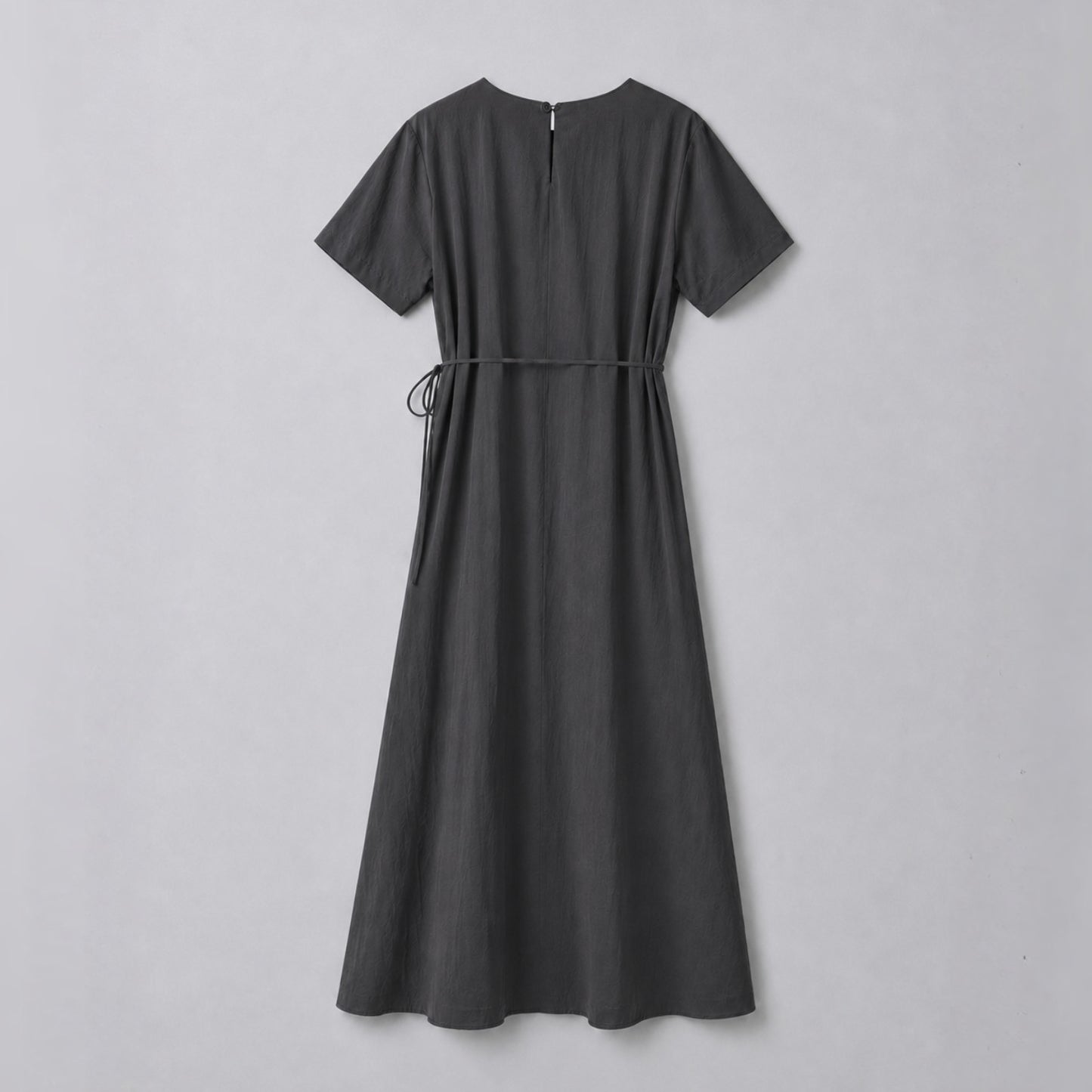 Draped Wrap Tie Dress - Women One Size
