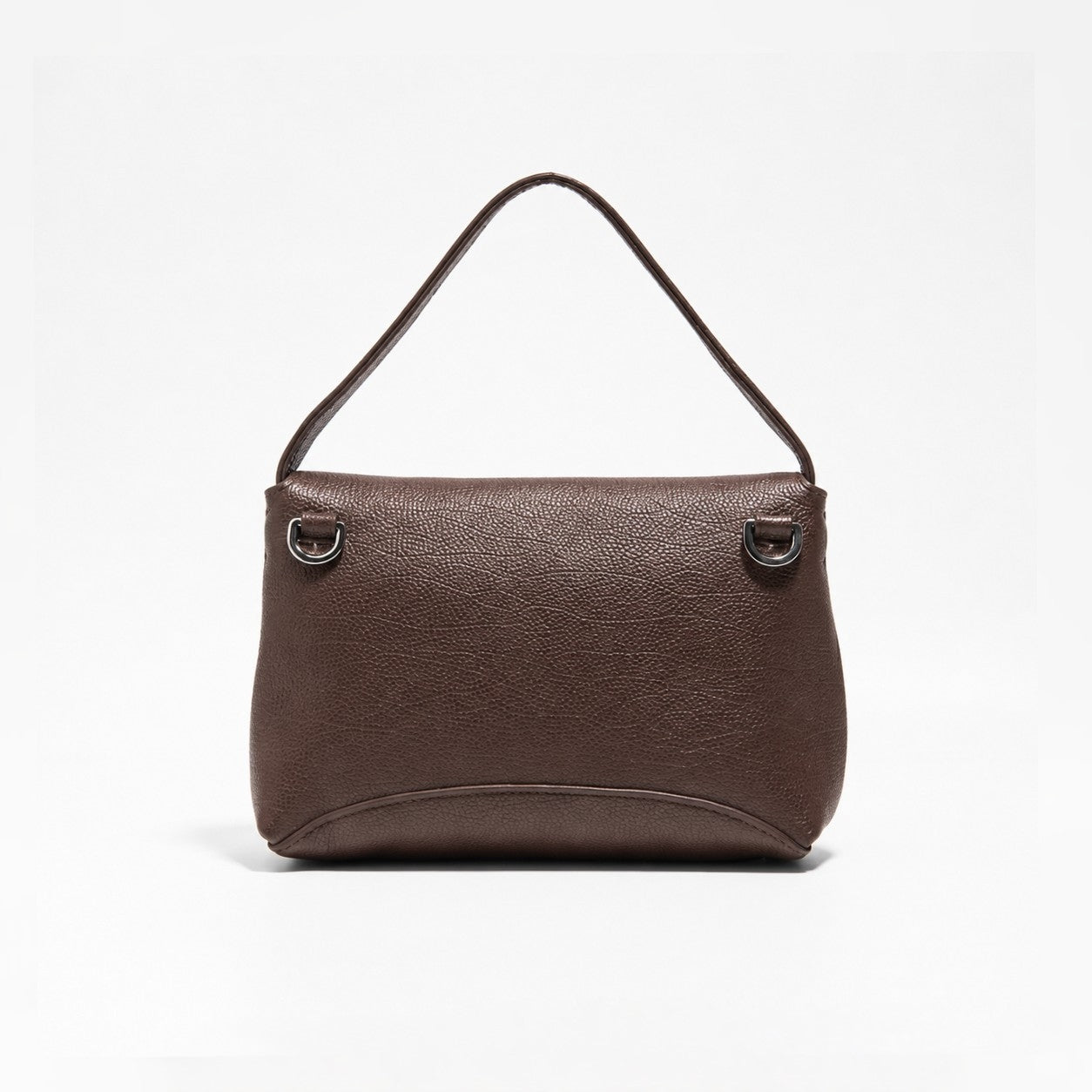 LUNE Button Flap Cowhide Mini Bag