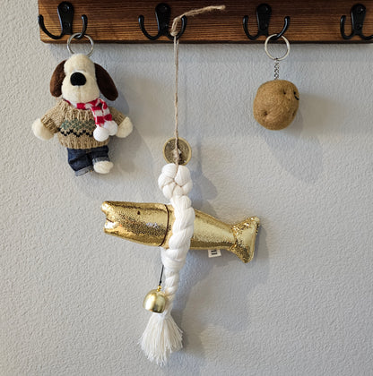 Guardian Fish Charm – Gold Shine (BIG) | Good Luck & Prosperity Charm