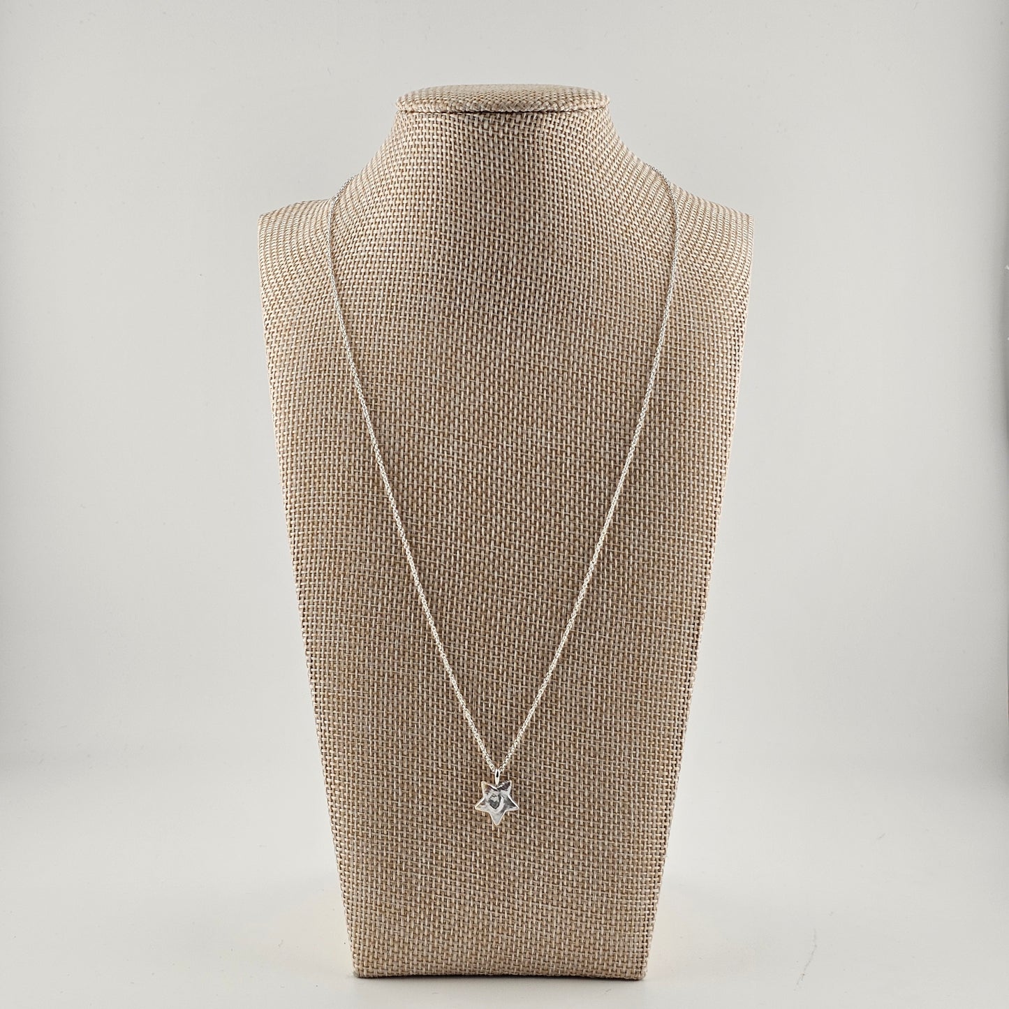 Freshwater Pearl Star Pendant S925 Silver Necklace