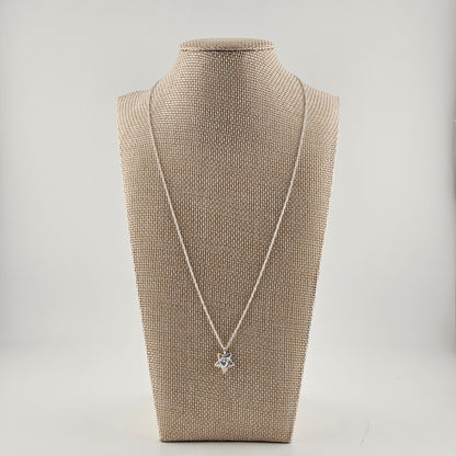 Freshwater Pearl Star Pendant S925 Silver Necklace