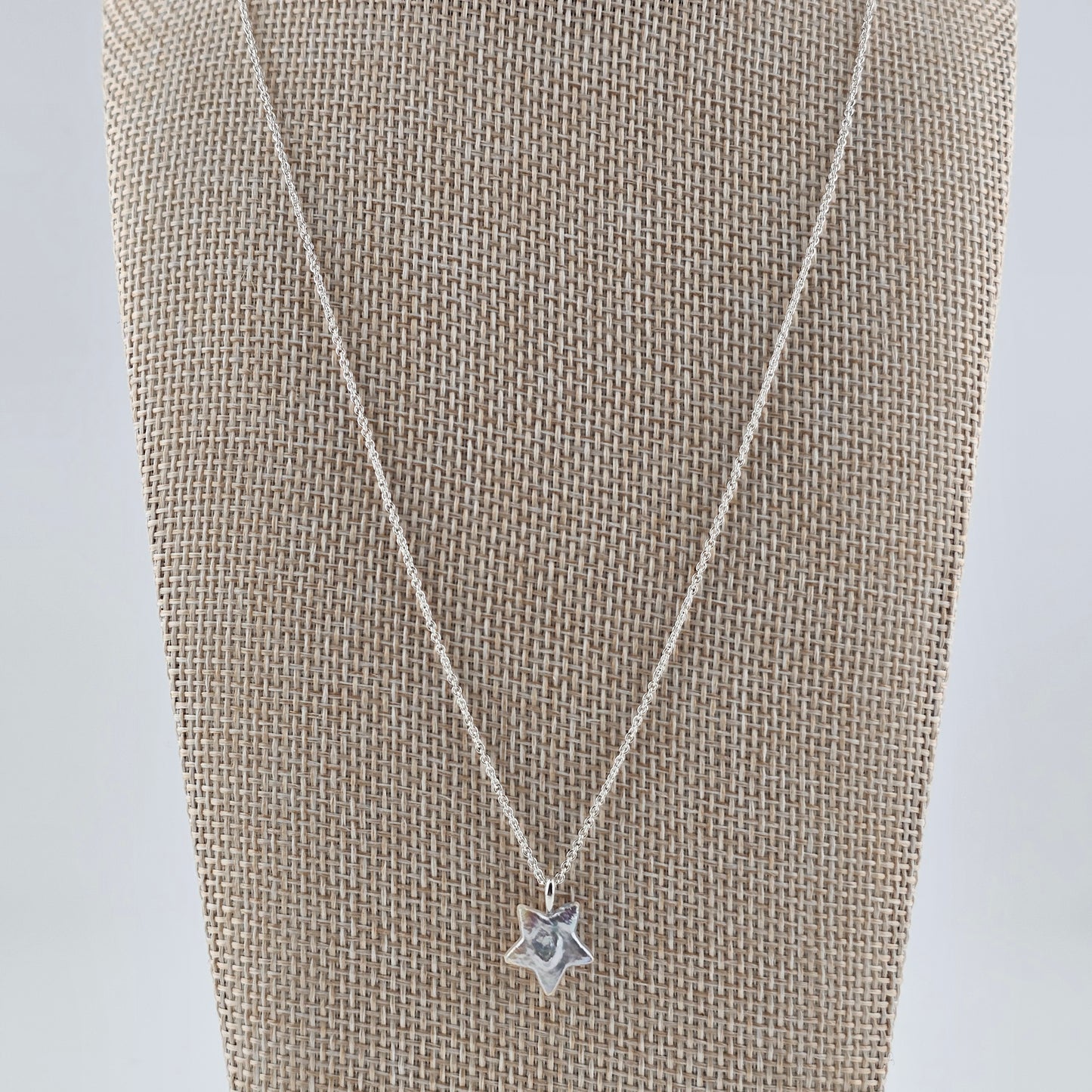 Freshwater Pearl Star Pendant S925 Silver Necklace