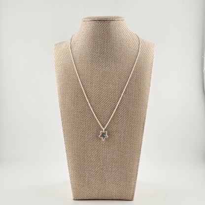 Freshwater Pearl Star Pendant S925 Silver Necklace